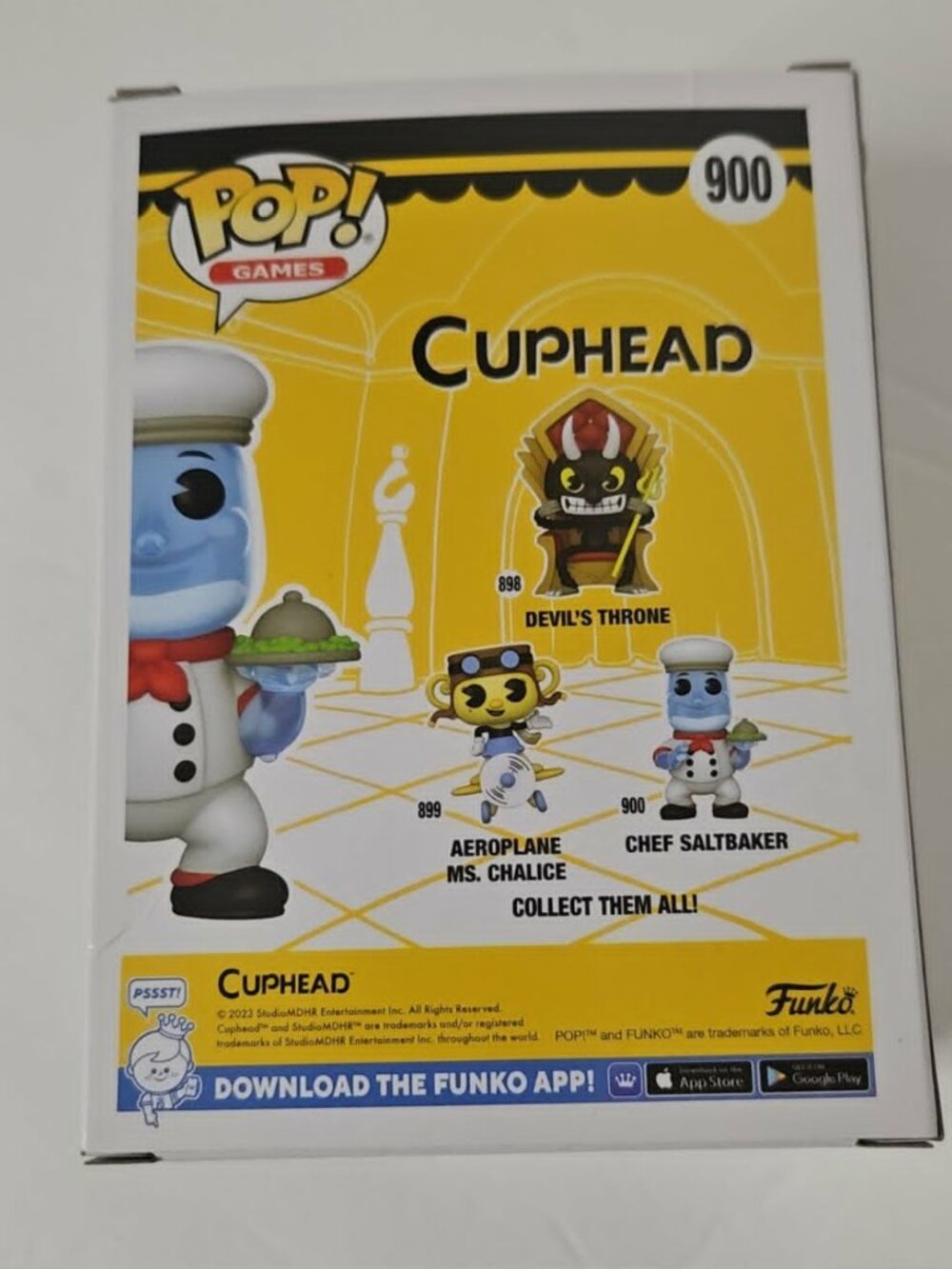 Funko Pop! Cuphead - Chef Saltbaker #900 (With Protector!) - Picture 2 of 7